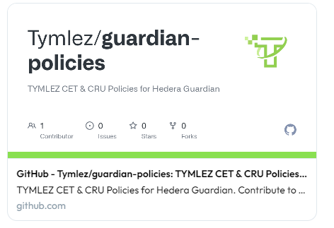 TYMLEZ Policies